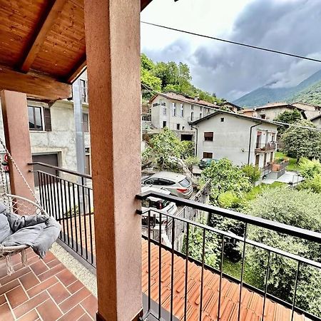 3Br Villetta Con Panoramica Sul Lago Нессо Экстерьер фото
