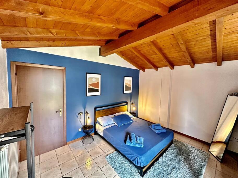 3Br Villetta Con Panoramica Sul Lago Нессо Экстерьер фото