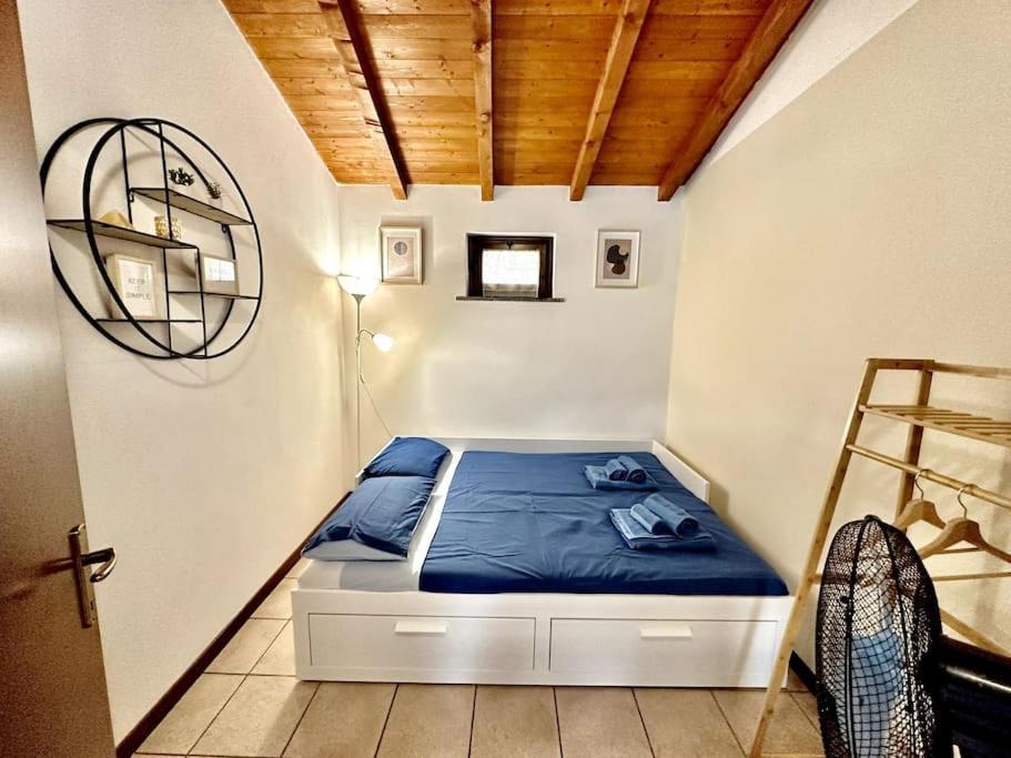 3Br Villetta Con Panoramica Sul Lago Нессо Экстерьер фото